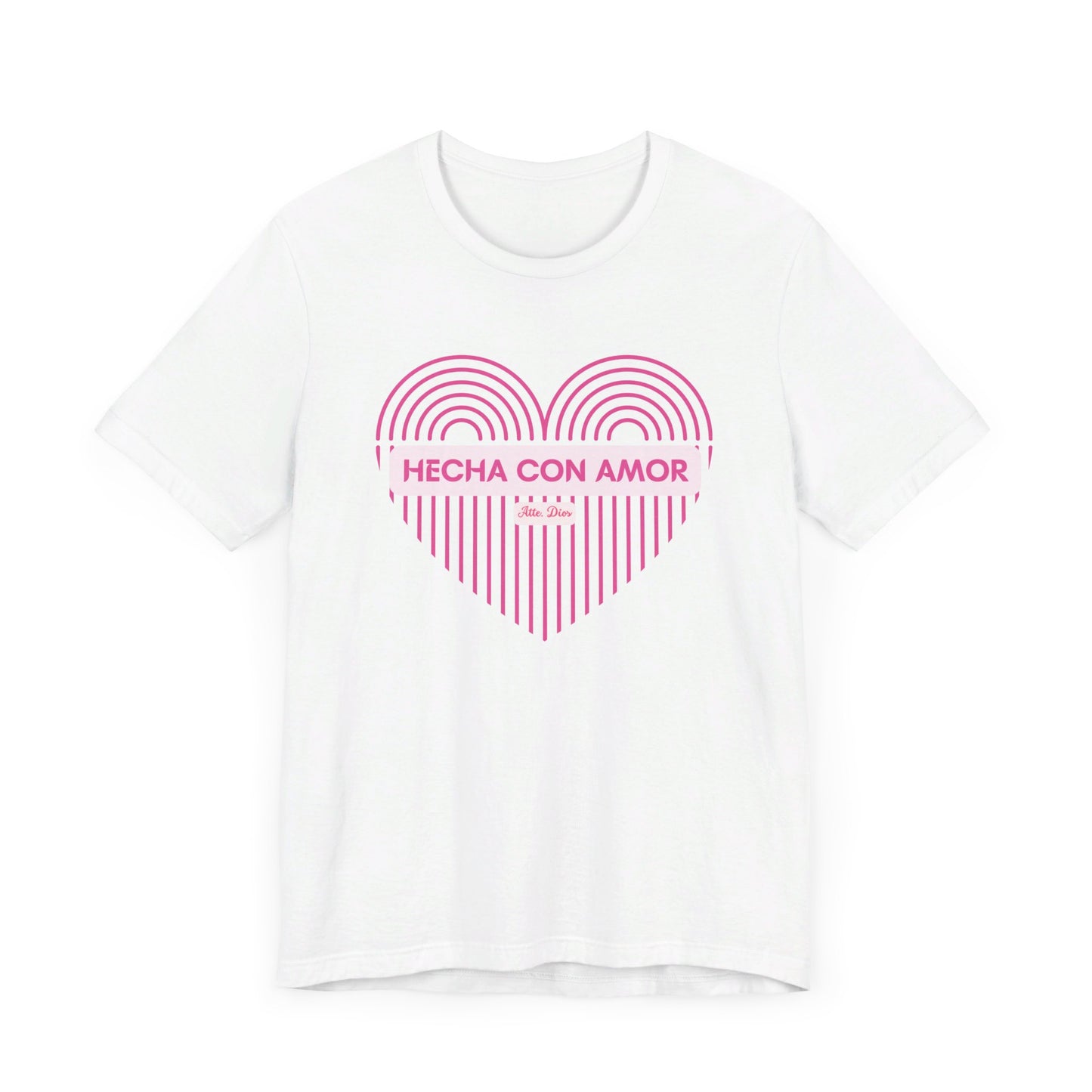 Camiseta para Mujer  - Corazón Hecha con Amor