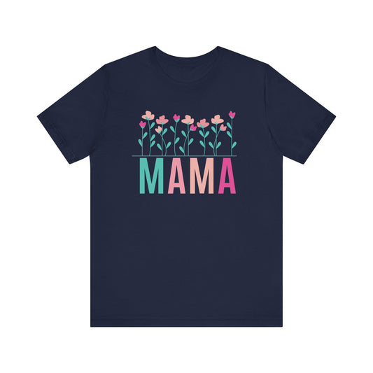 Camiseta, T-Shirt para Mamá - Mamí con Flores