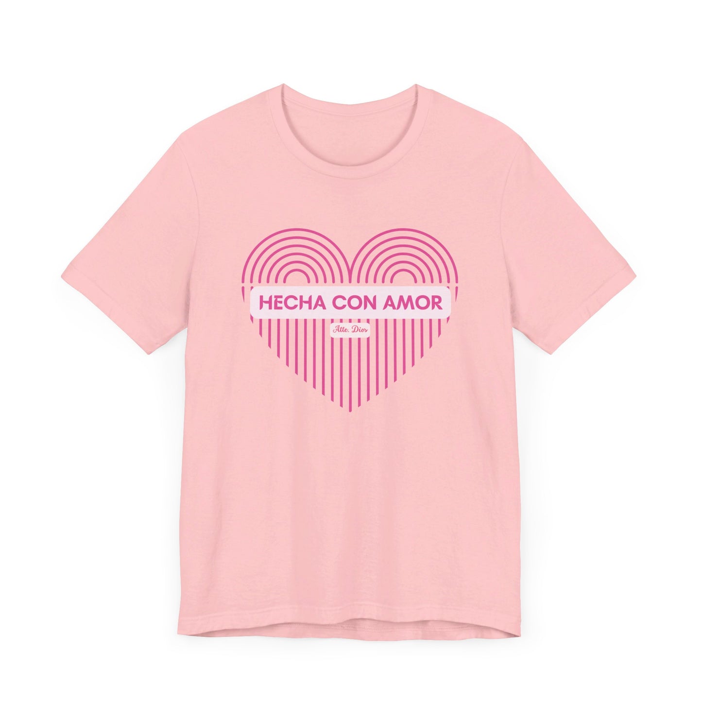 Camiseta para Mujer  - Corazón Hecha con Amor