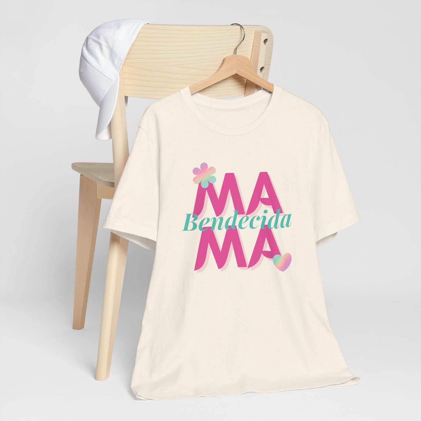 Camiseta para Mamá manga corta - Mamá Bendecida