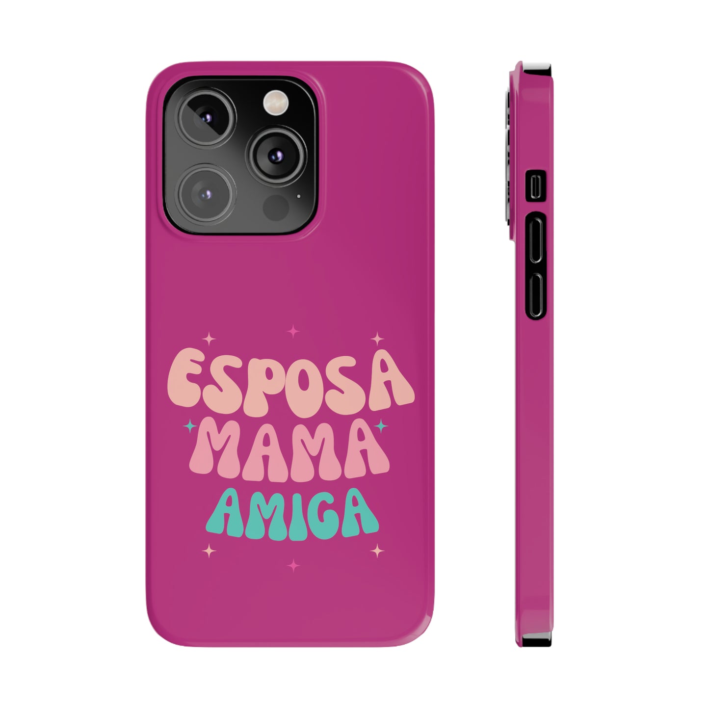 Esposa, Mama, Amiga - Funda, Carcasa, Case para Teléfono Mujer