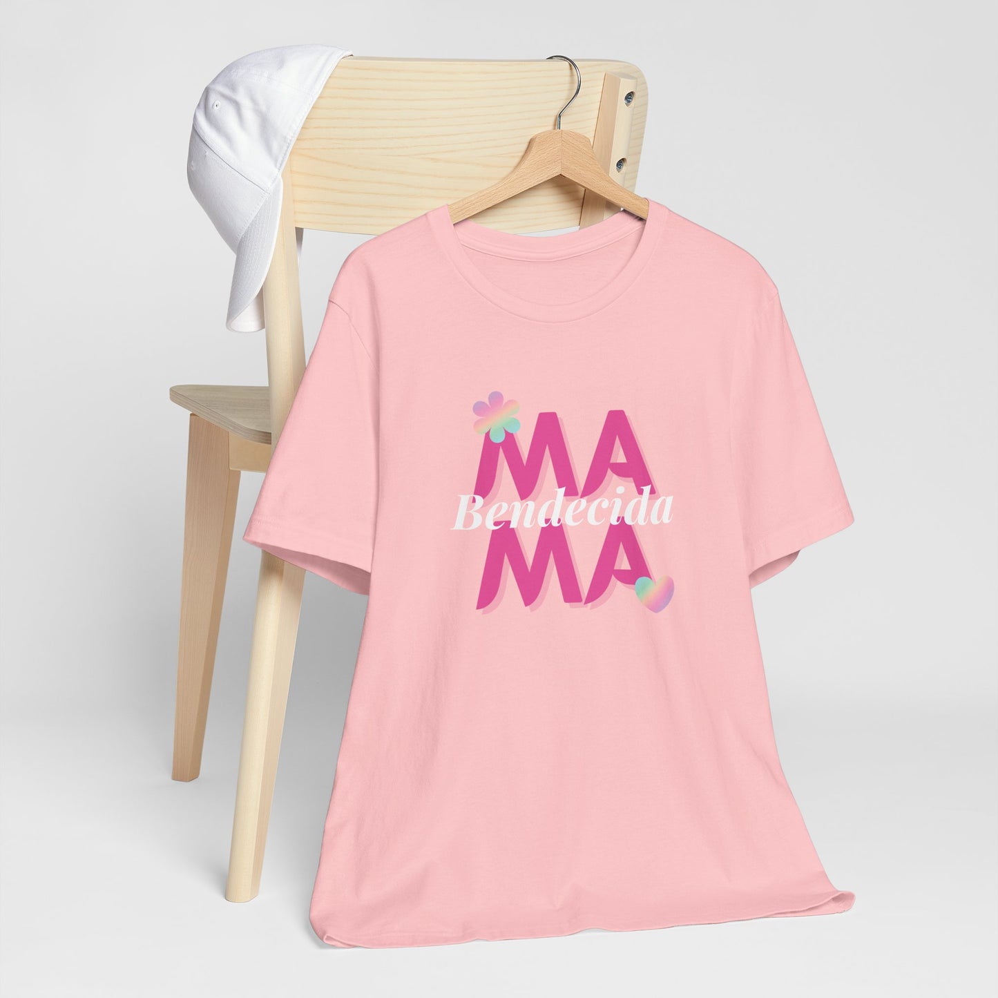 Camiseta para Mamá manga corta - Mamá Bendecida