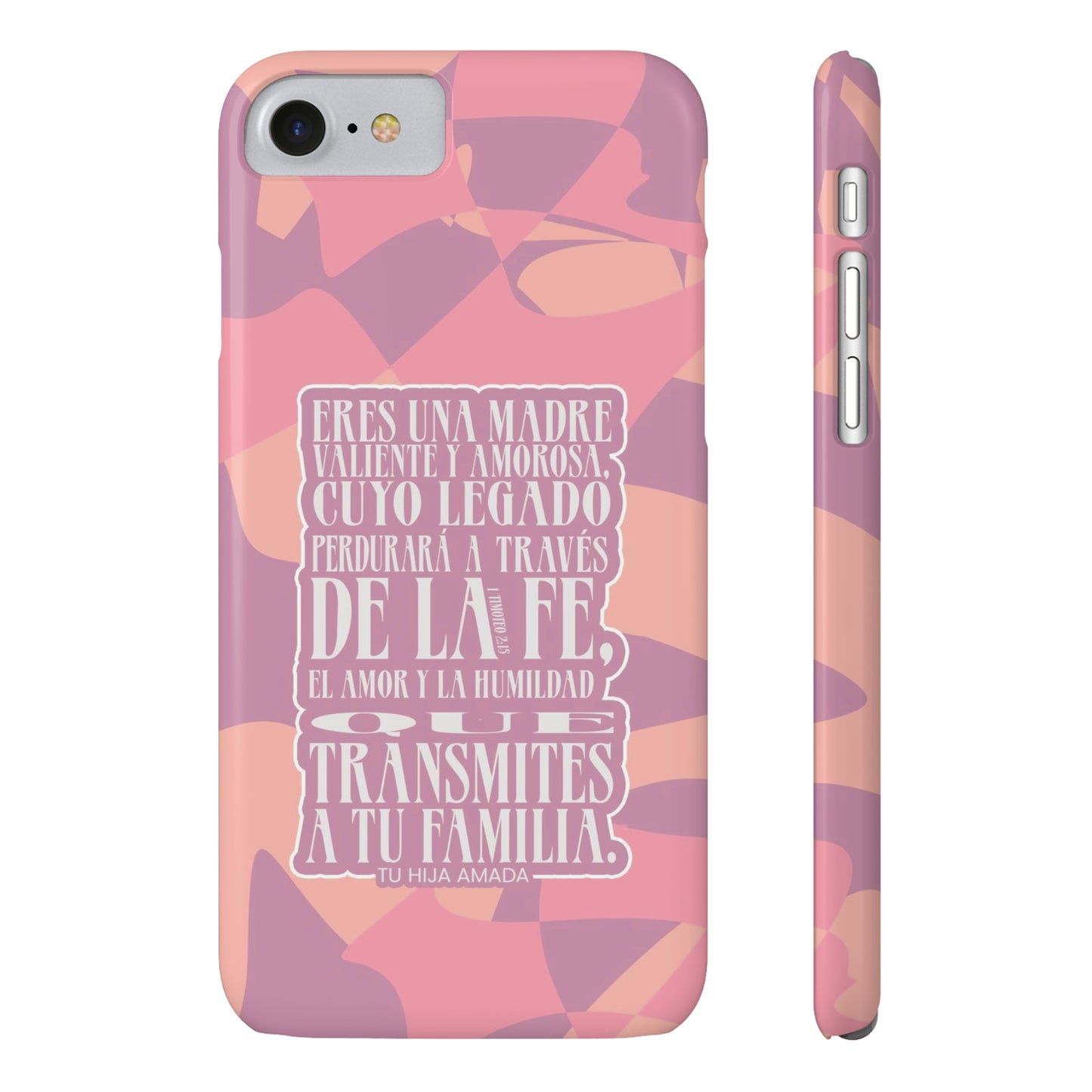 Eres una Madre Valiente y Amorosa - Funda, Case para Teléfono Mujer