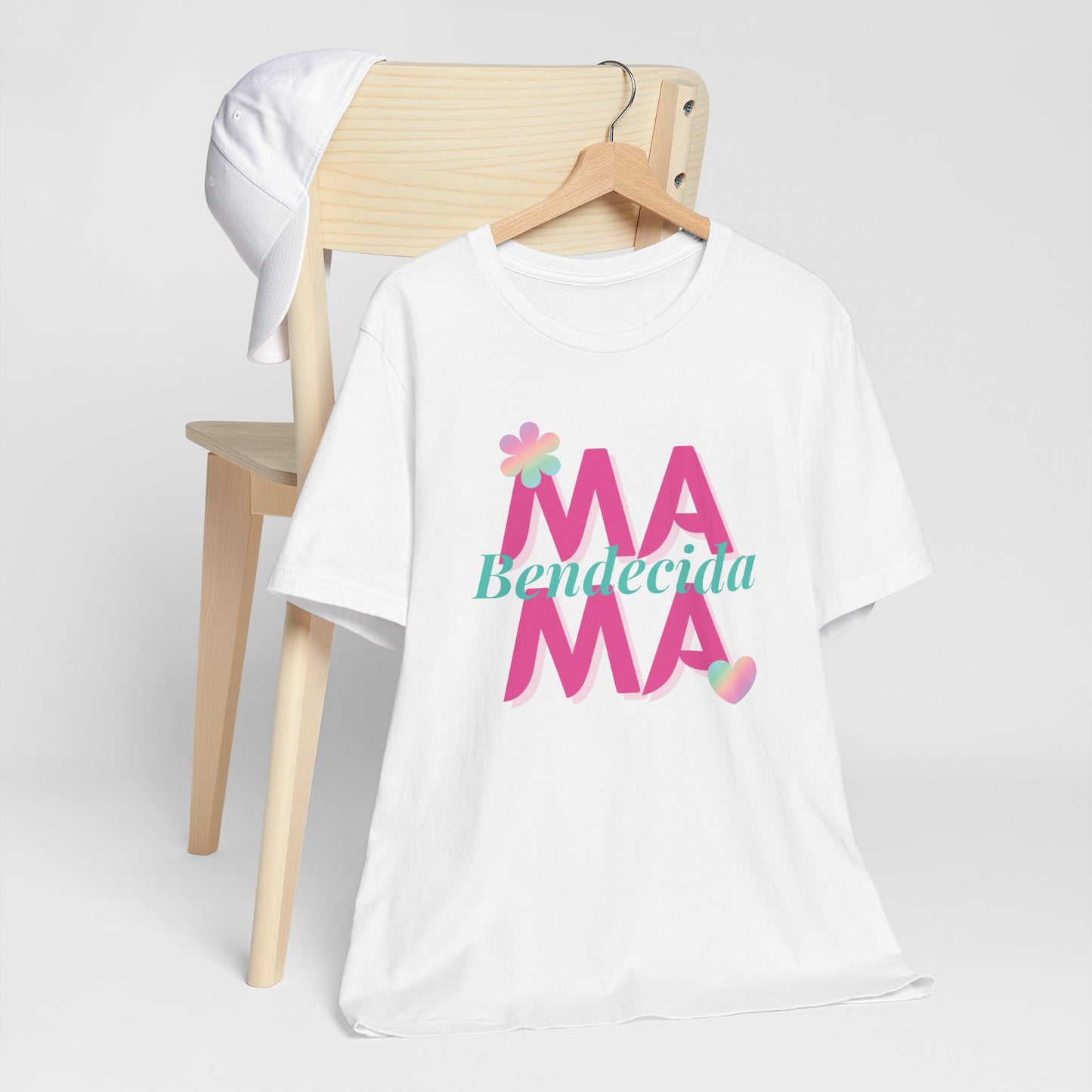 Camiseta para Mamá manga corta - Mamá Bendecida