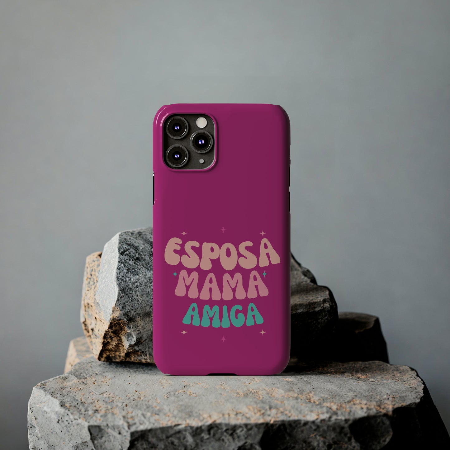 Esposa, Mama, Amiga - Funda, Carcasa, Case para Teléfono Mujer