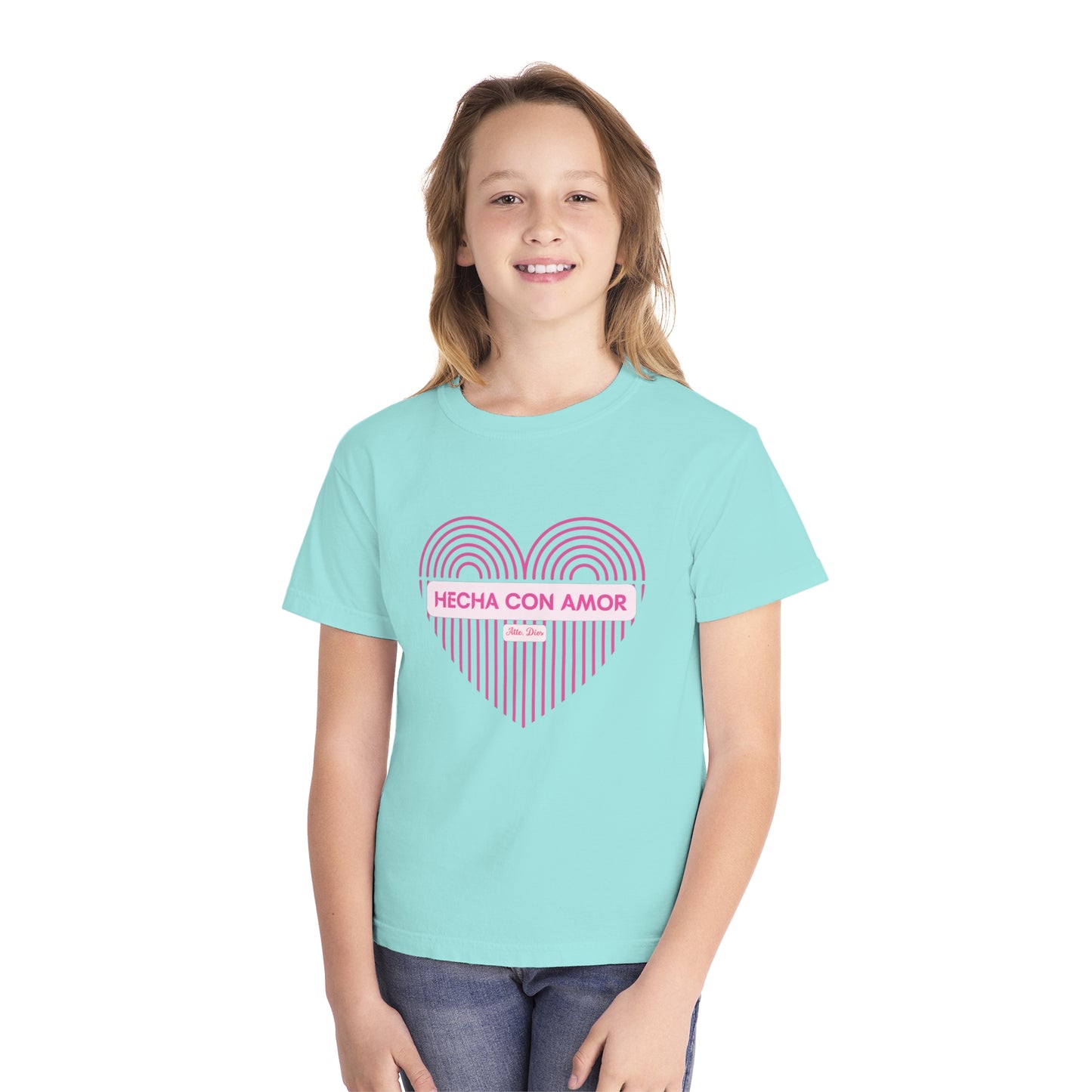 Camiseta para Jovencita manga corta - Hecha con Amor