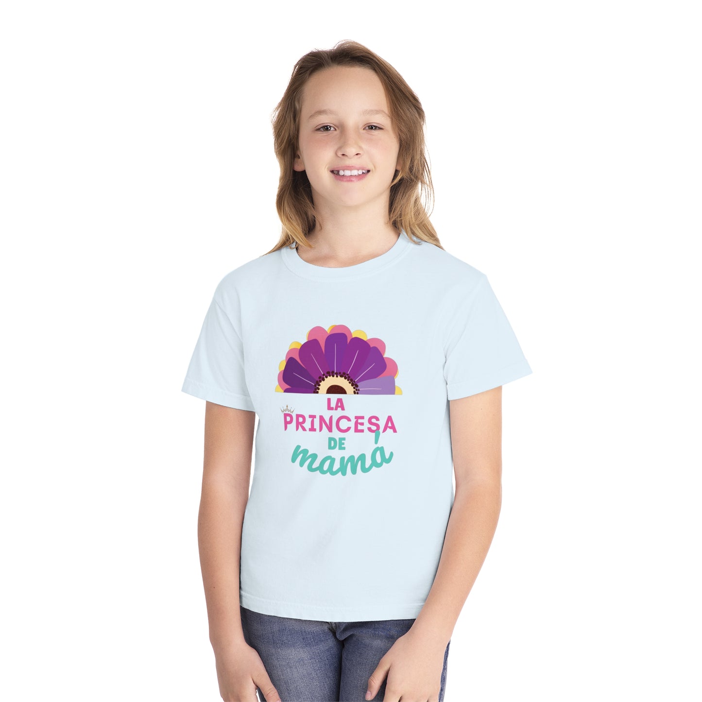 Camiseta para Jovencita manga corta - La Princesa de Mamá