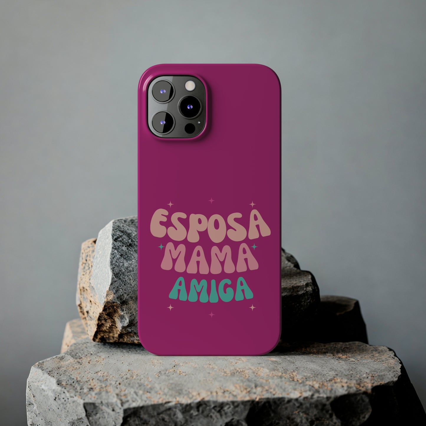 Esposa, Mama, Amiga - Funda, Carcasa, Case para Teléfono Mujer