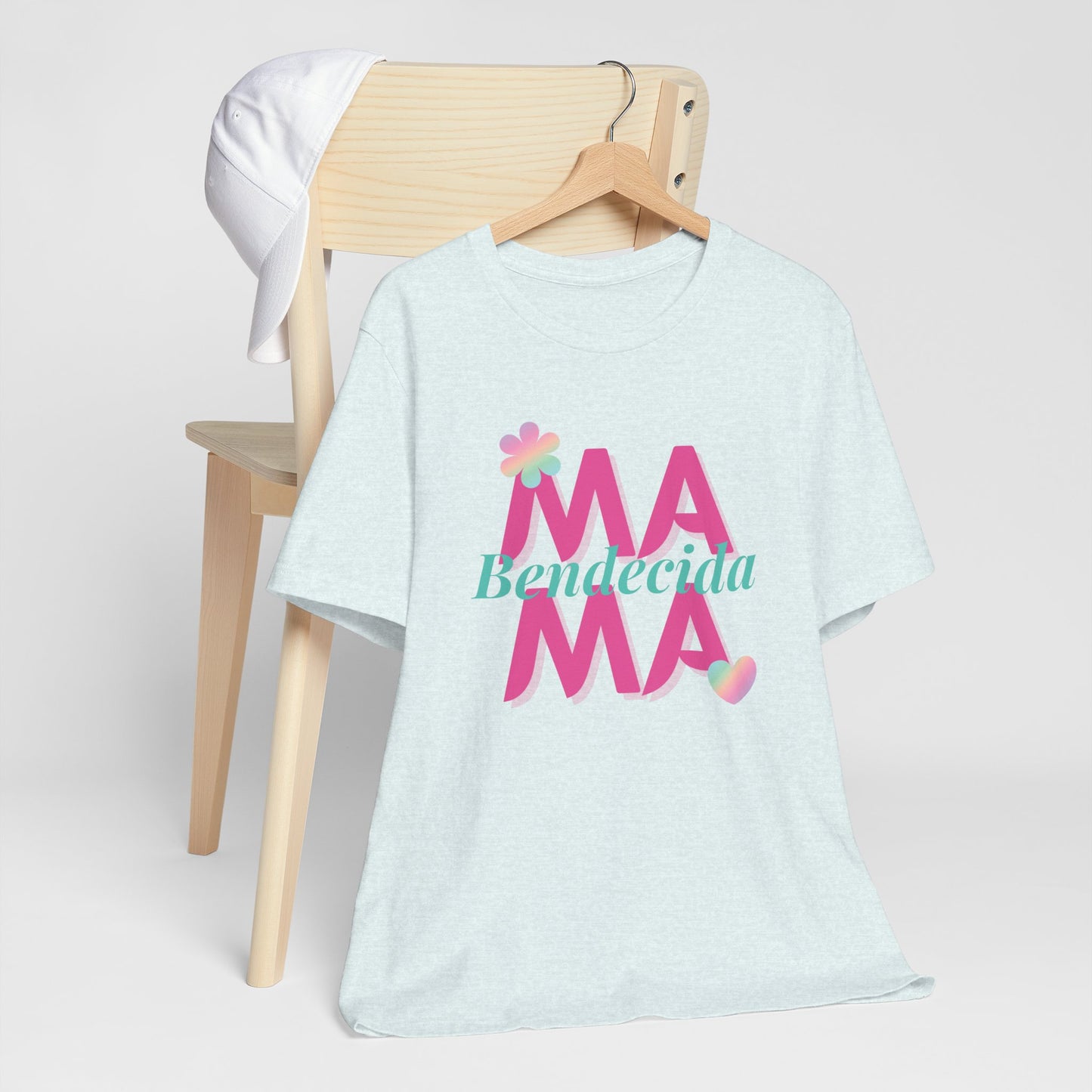 Camiseta para Mamá manga corta - Mamá Bendecida