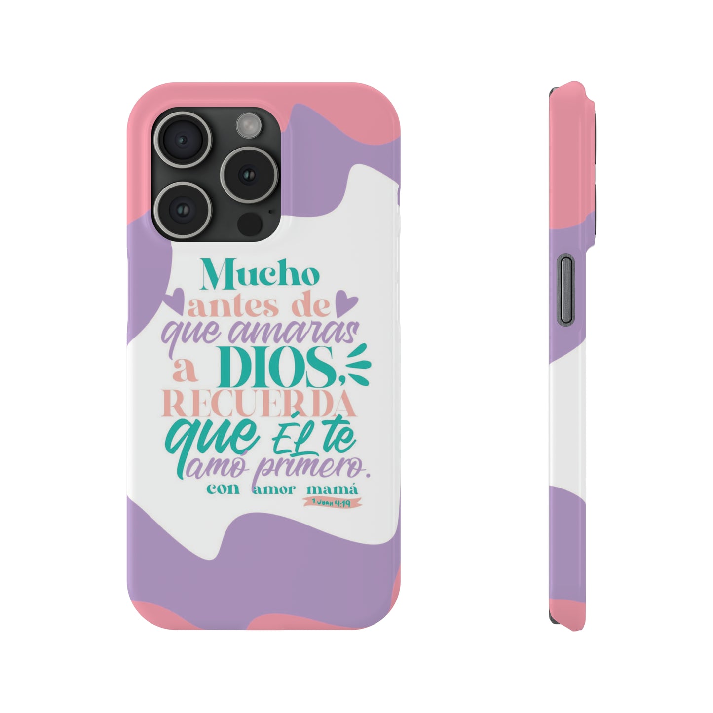 Dios te amó Primero - Funda, Case para Teléfono Joven Hija