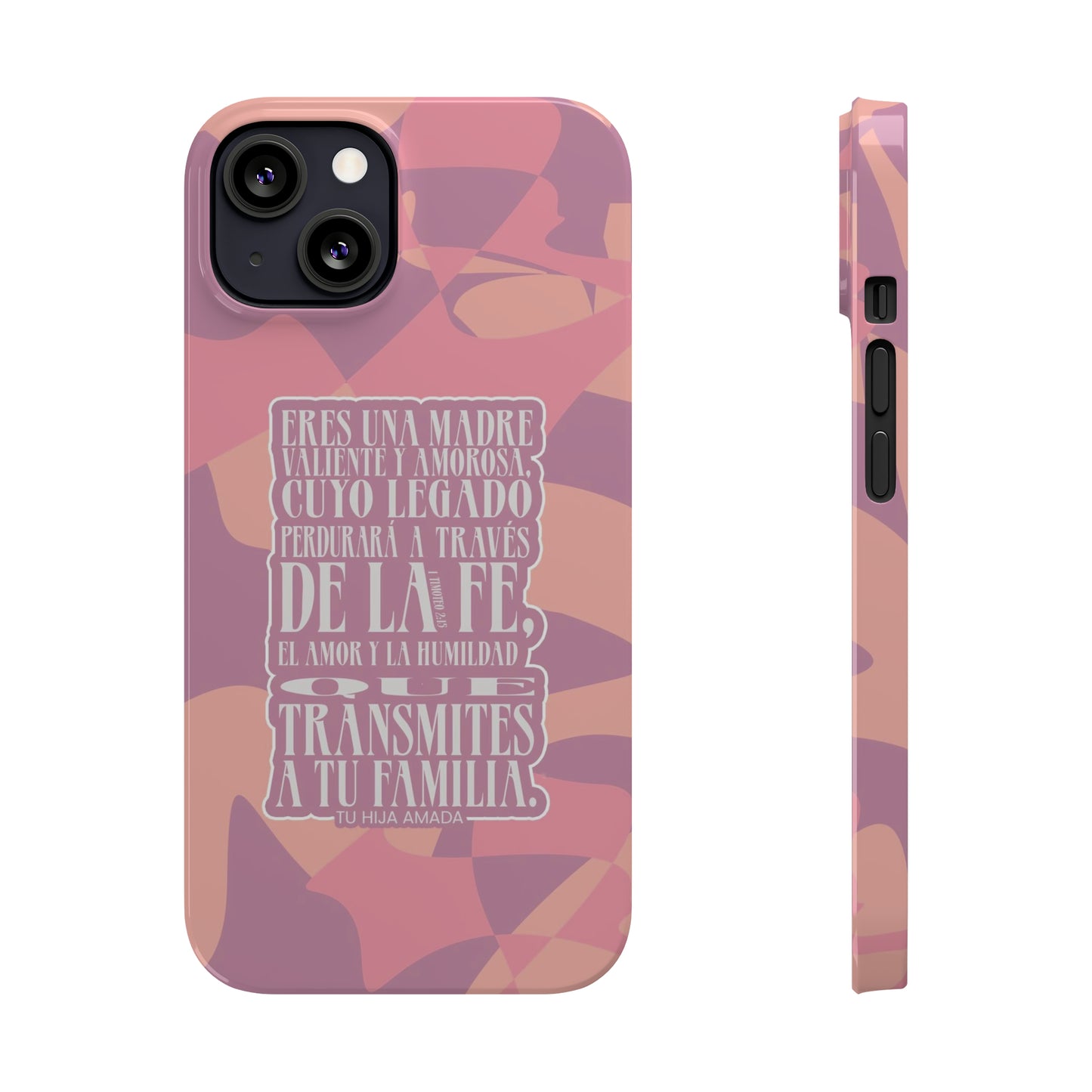 Eres una Madre Valiente y Amorosa - Funda, Case para Teléfono Mujer