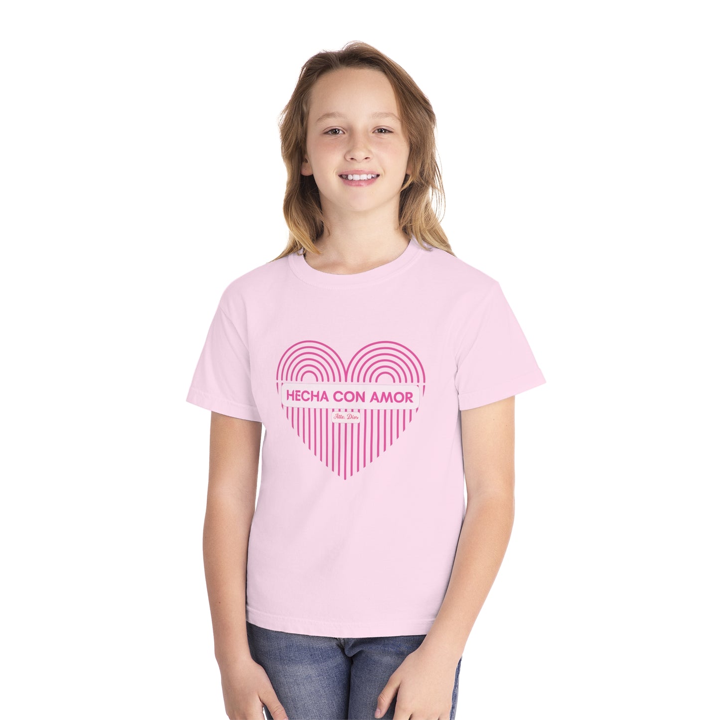 Camiseta para Jovencita manga corta - Hecha con Amor