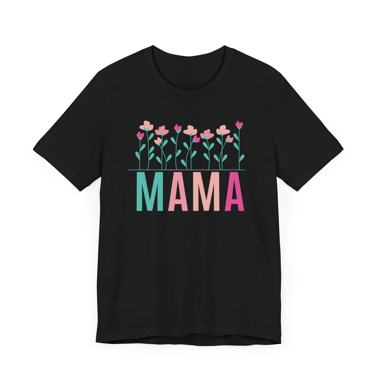 Camiseta, T-Shirt para Mamá - Mamí con Flores