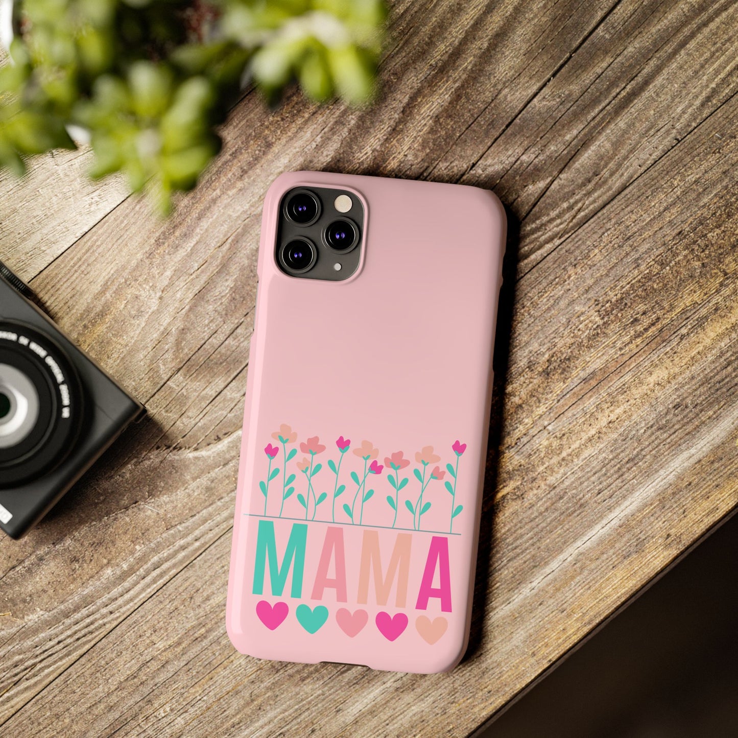 Mamá con flores - Funda, Carcasa, Case para Teléfono Mujer