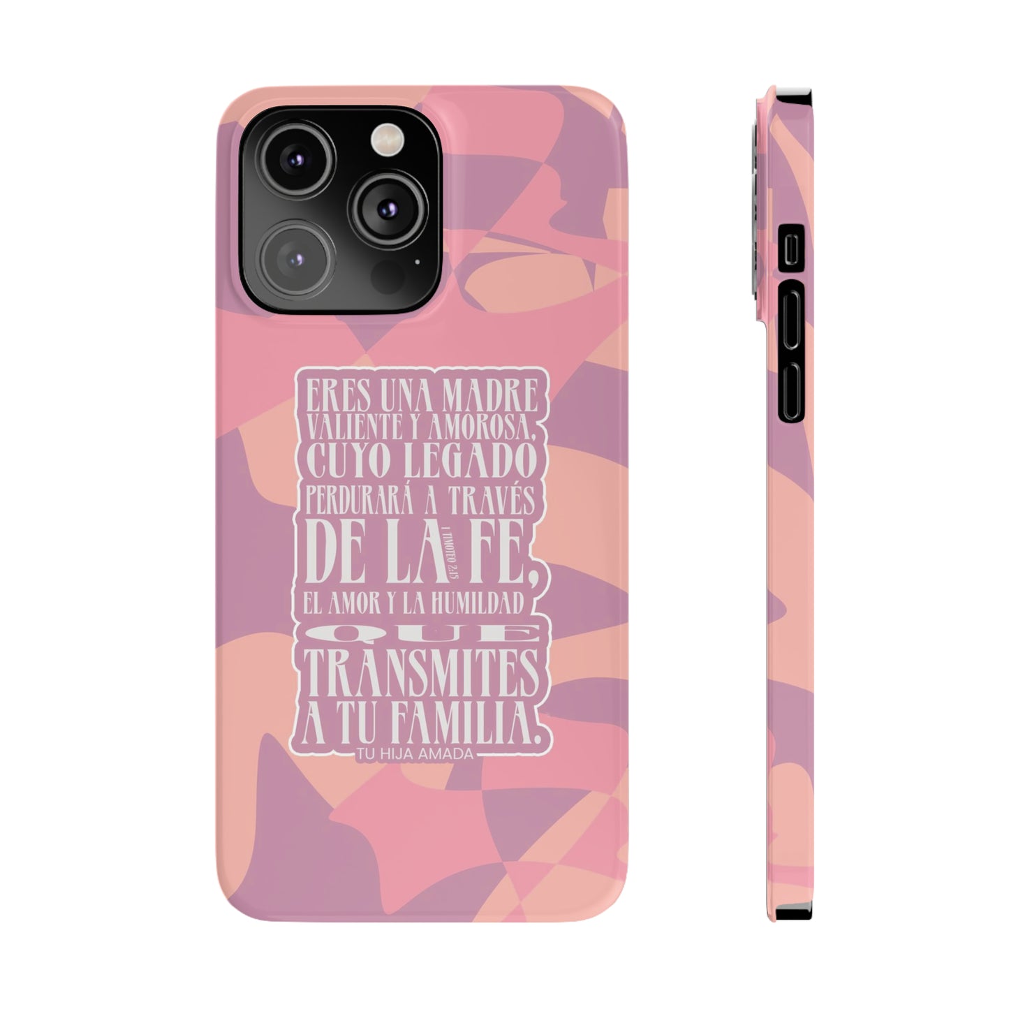 Eres una Madre Valiente y Amorosa - Funda, Case para Teléfono Mujer