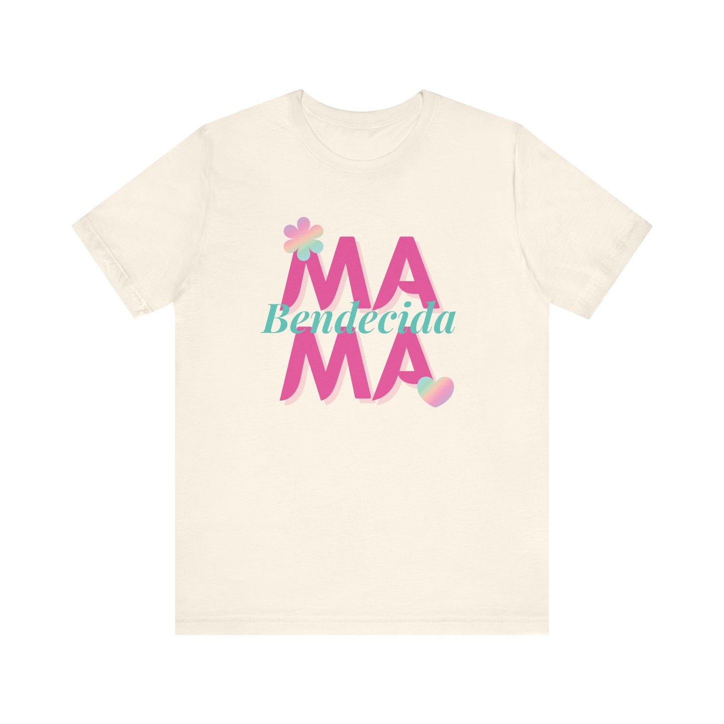 Camiseta para Mamá manga corta - Mamá Bendecida