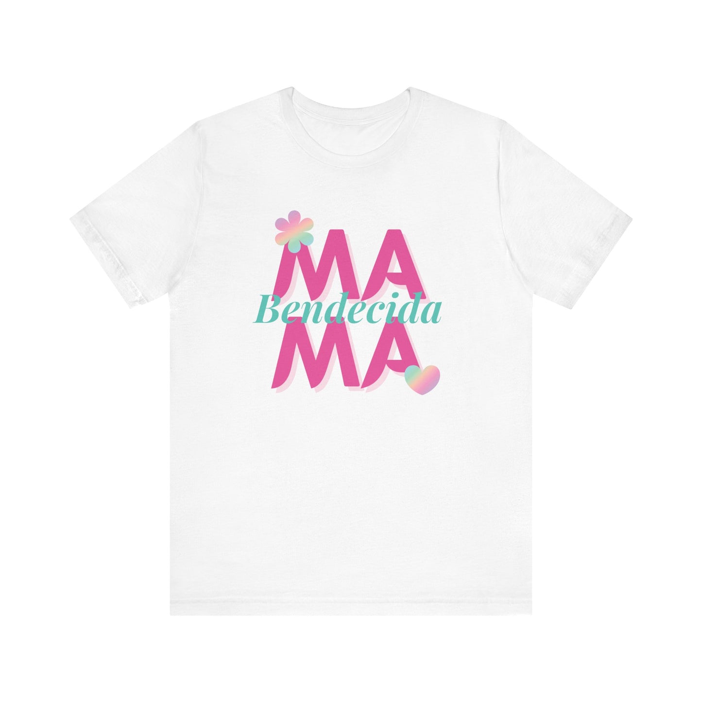 Camiseta para Mamá manga corta - Mamá Bendecida