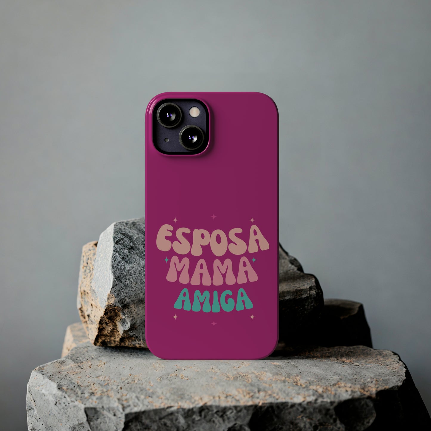 Esposa, Mama, Amiga - Funda, Carcasa, Case para Teléfono Mujer