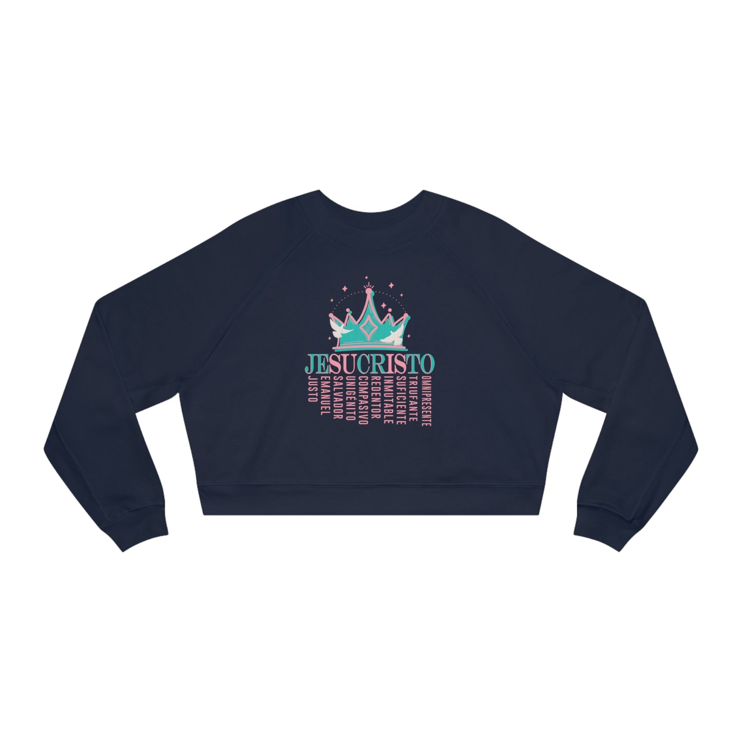 Jesucristo - Sudadera Sin Capucha - Sweater / Crop Top Cristiana para Jovenes