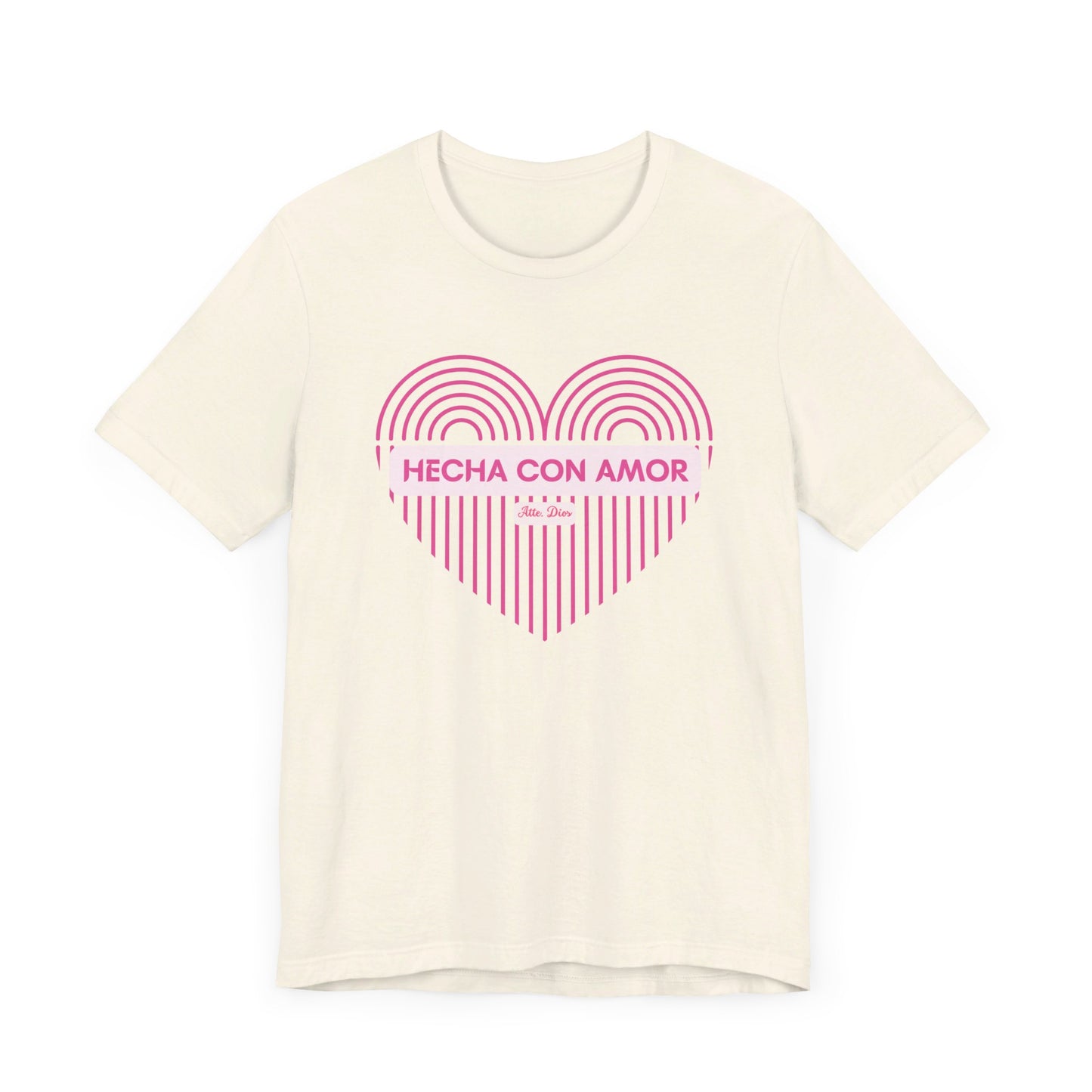 Camiseta para Mujer  - Corazón Hecha con Amor