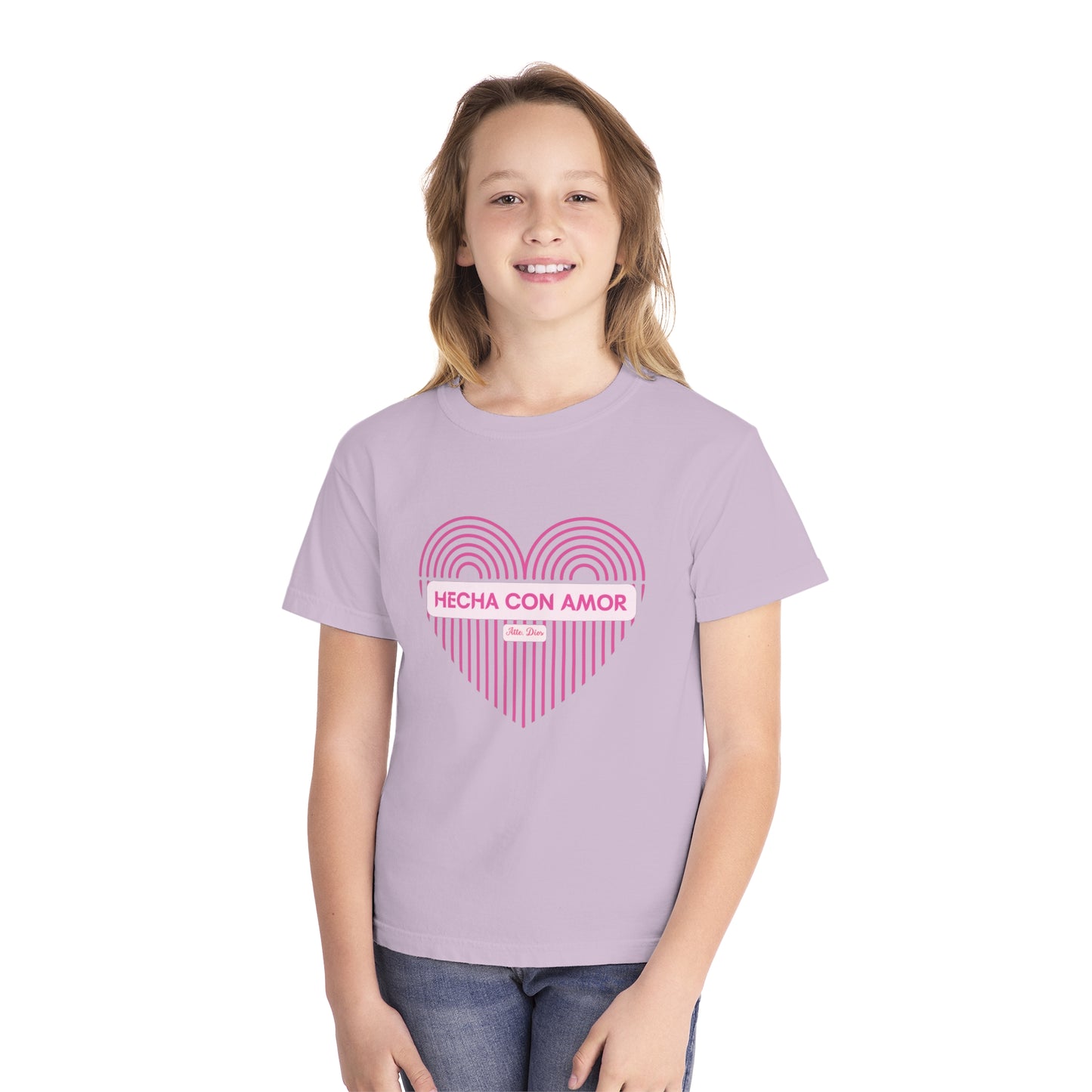 Camiseta para Jovencita manga corta - Hecha con Amor