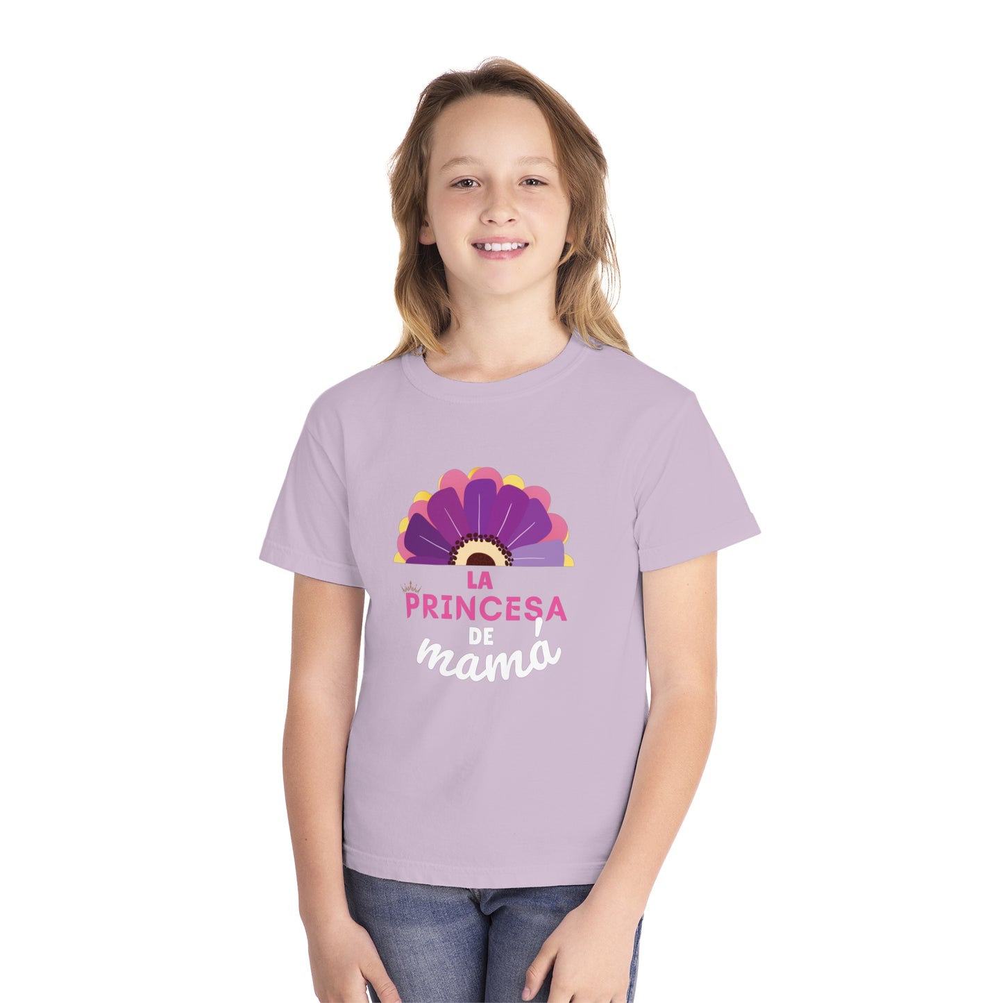 Camiseta para Jovencita manga corta - La Princesa de Mamá