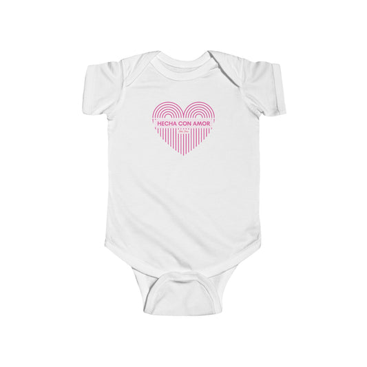 Body para Bebe manga corta - Hecha con Amor