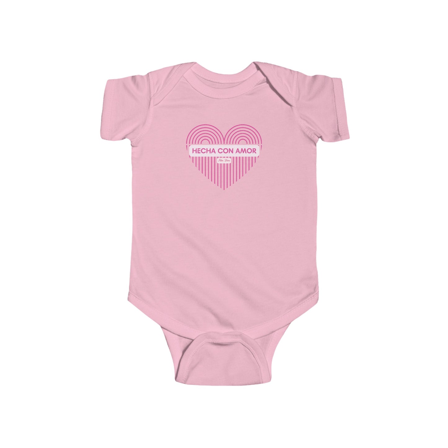 Body para Bebe manga corta - Hecha con Amor