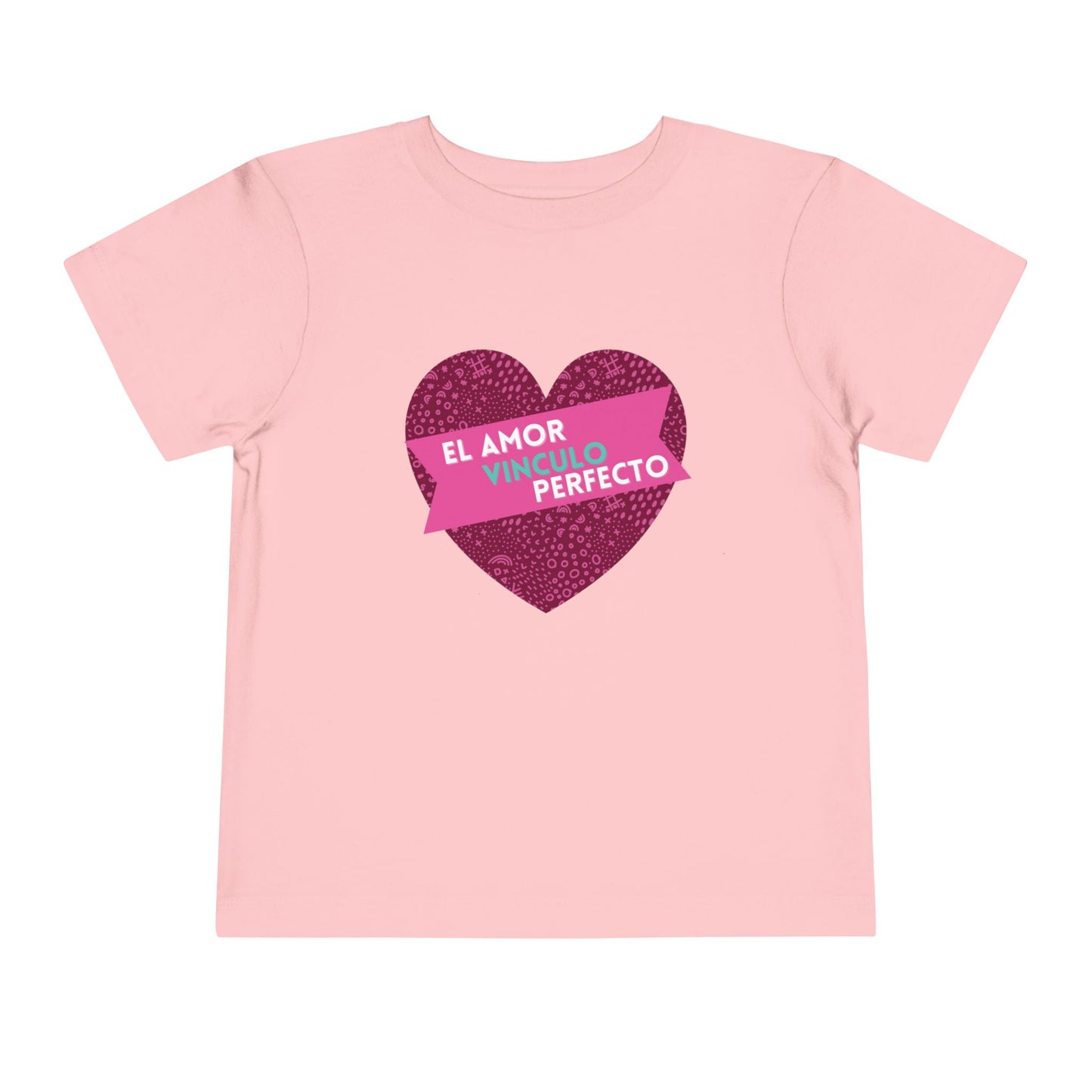 Camiseta para Niña Pequeña de Manga Corta - El Amor Vinculo Perfecto