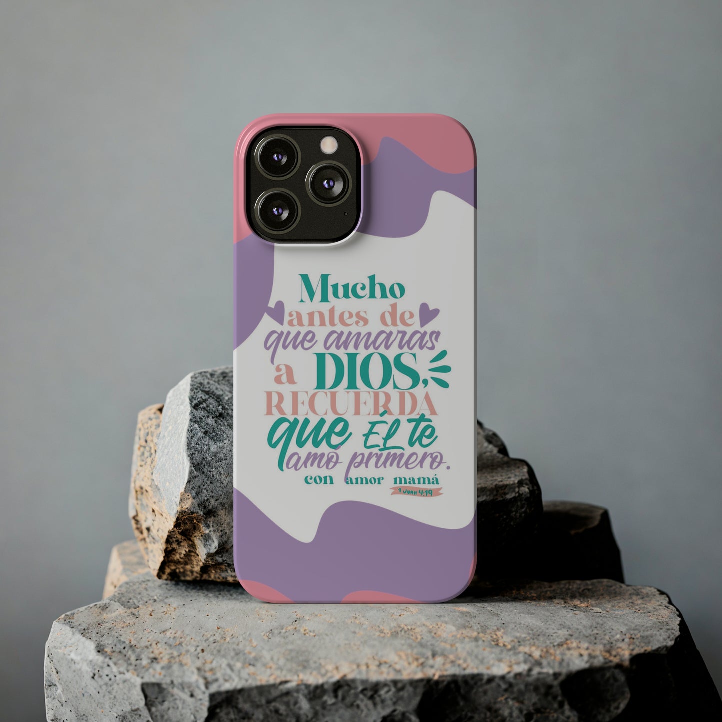 Dios te amó Primero - Funda, Case para Teléfono Joven Hija