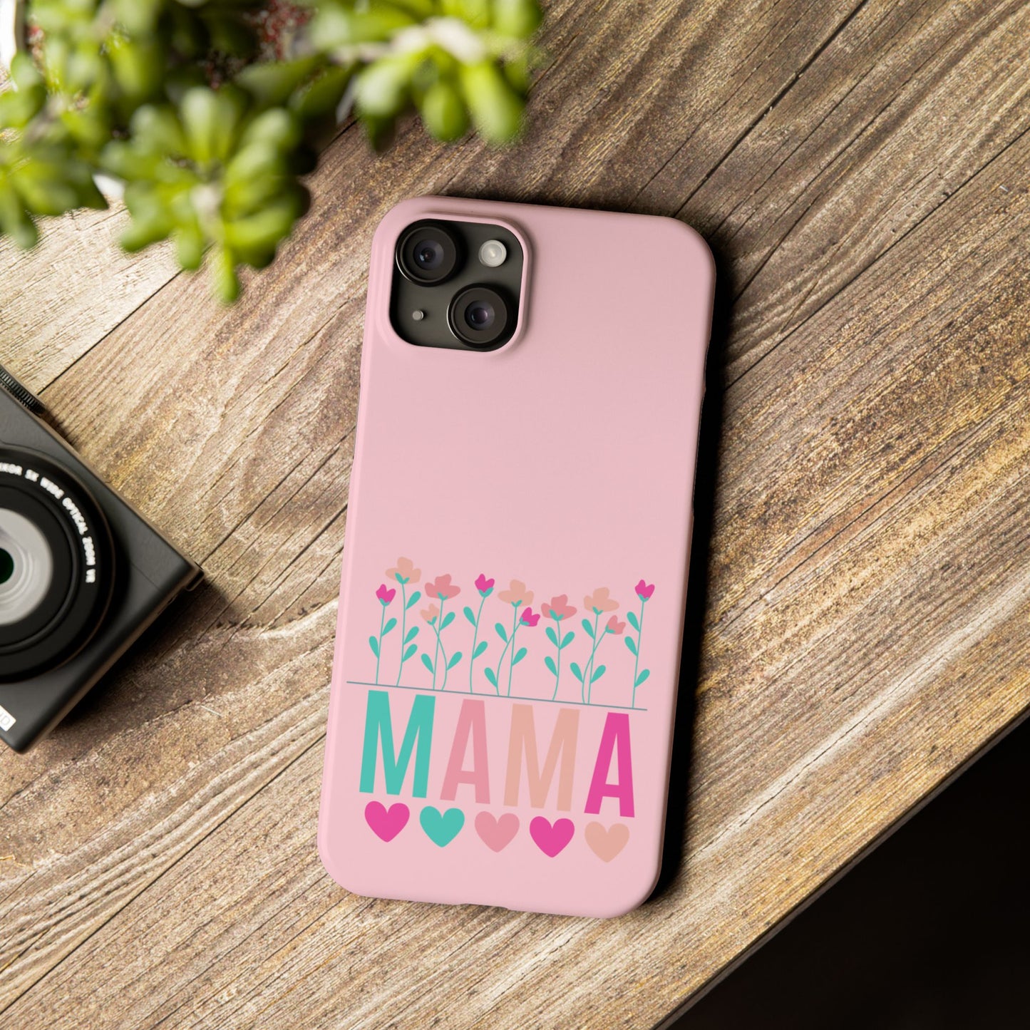 Mamá con flores - Funda, Carcasa, Case para Teléfono Mujer