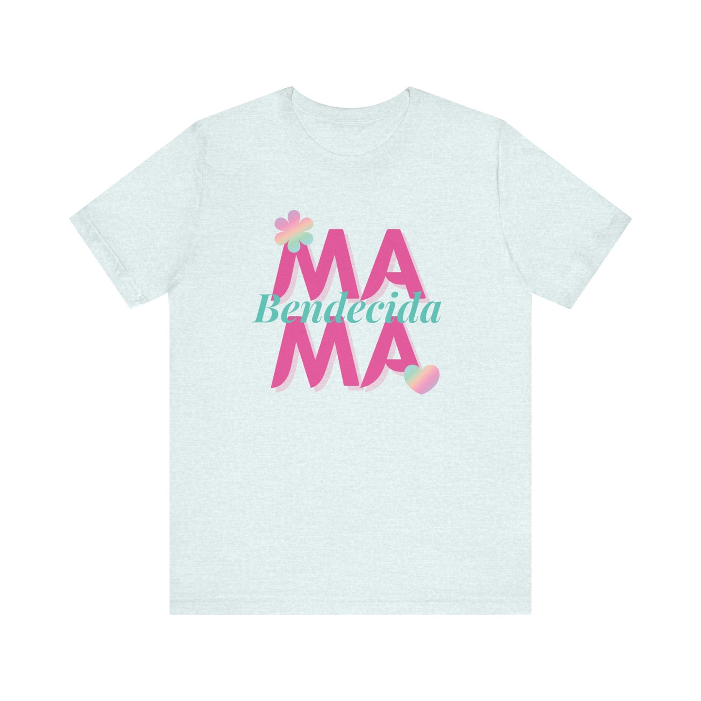 Camiseta para Mamá manga corta - Mamá Bendecida