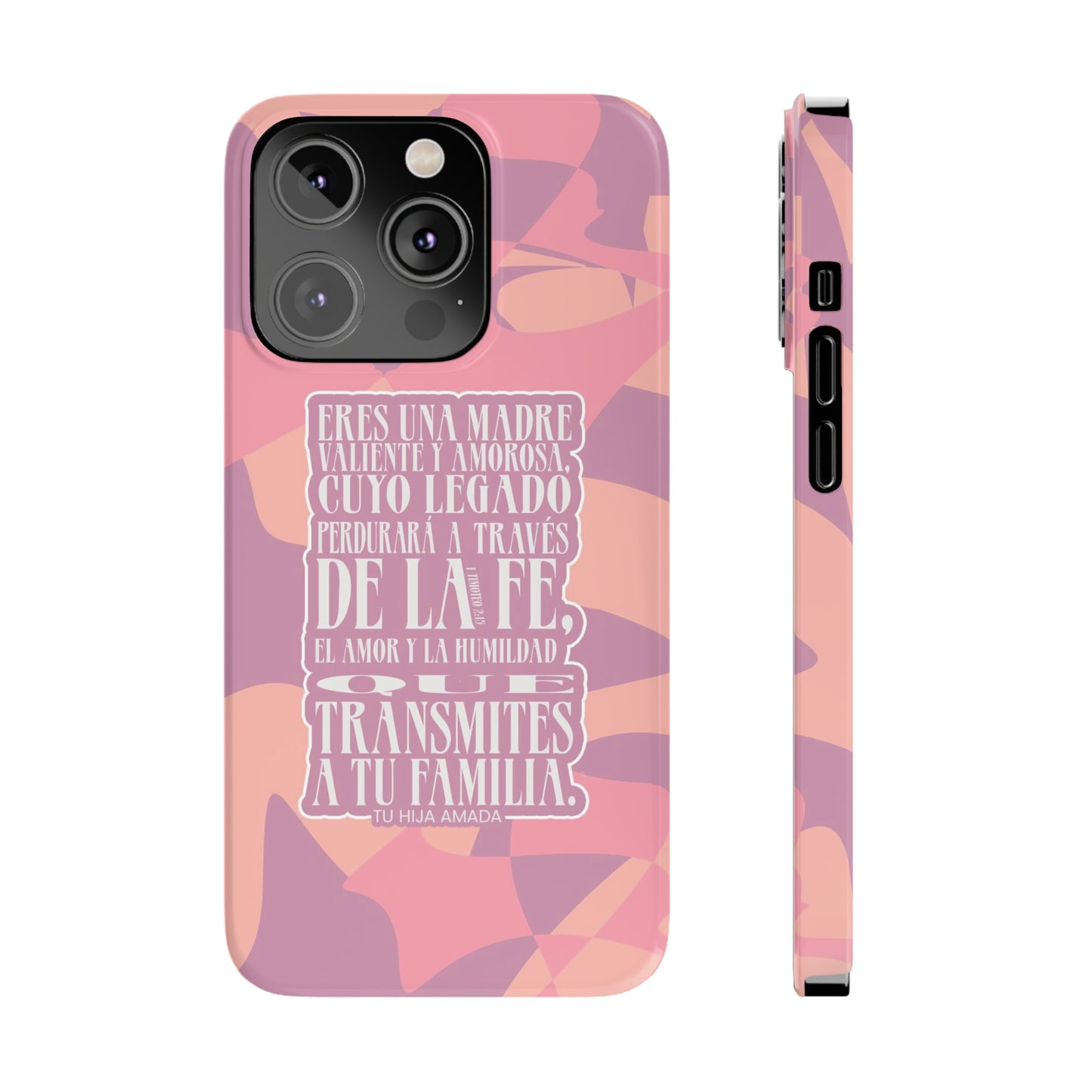 Eres una Madre Valiente y Amorosa - Funda, Case para Teléfono Mujer