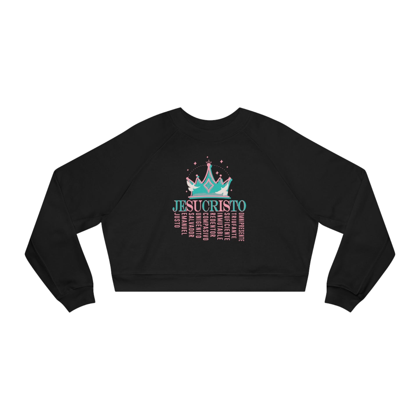 Jesucristo - Sudadera Sin Capucha - Sweater / Crop Top Cristiana para Jovenes