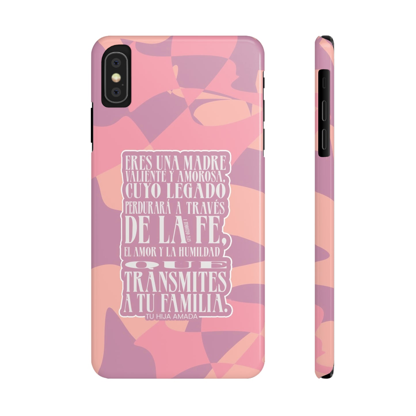 Eres una Madre Valiente y Amorosa - Funda, Case para Teléfono Mujer