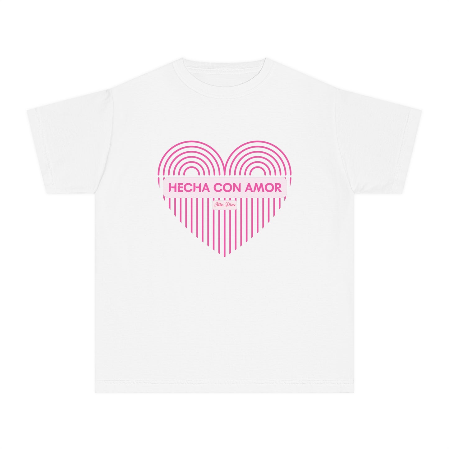 Camiseta para Jovencita manga corta - Hecha con Amor