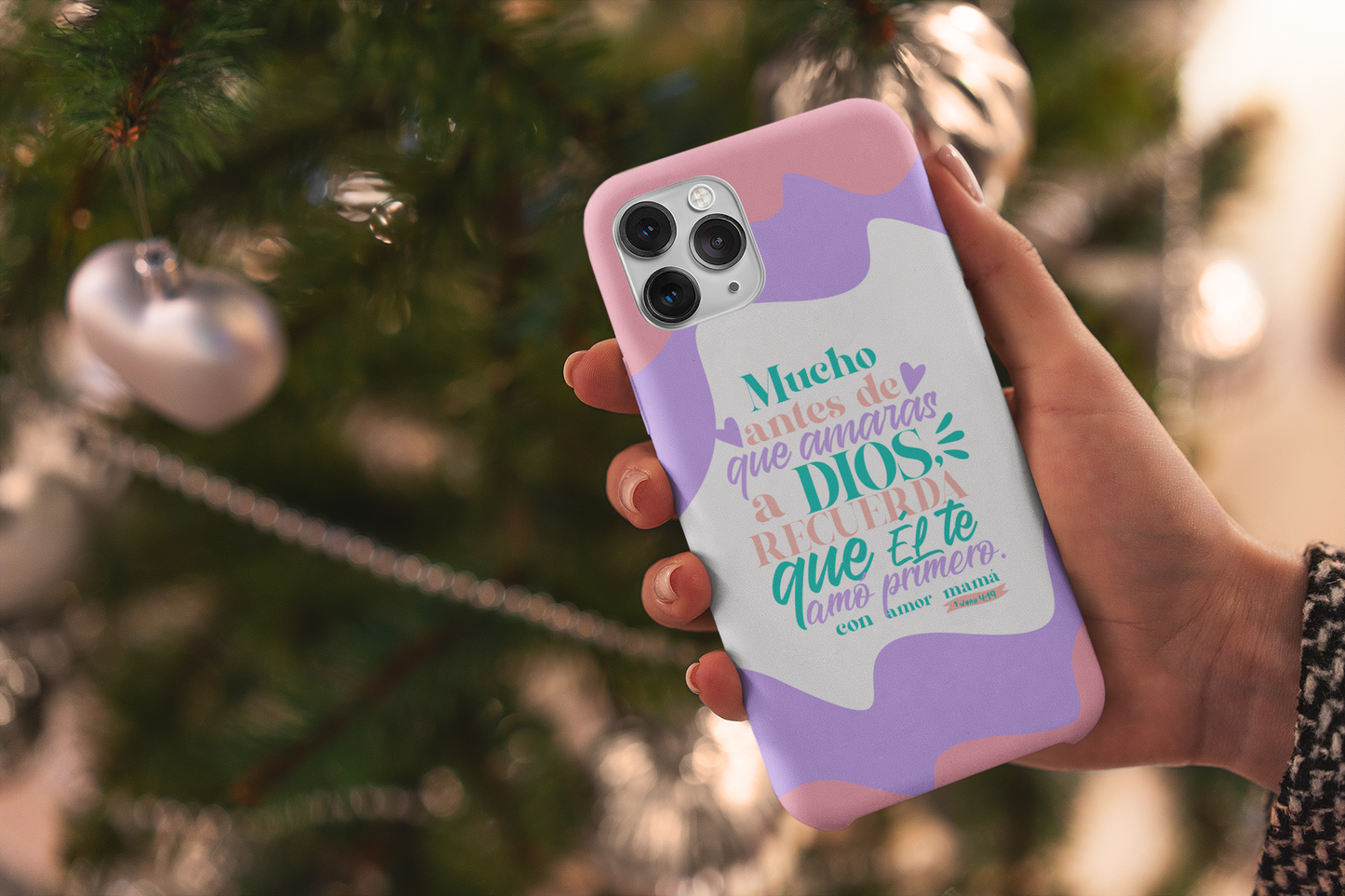 Dios te amó Primero - Funda, Case para Teléfono Joven Hija